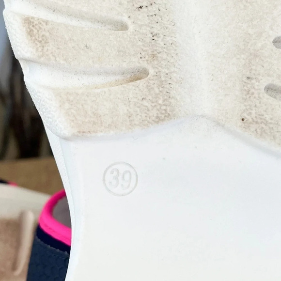 Joshua Sanders Fuxia Spice Scuba Pink Platform Sandals - Picture 14 of 15